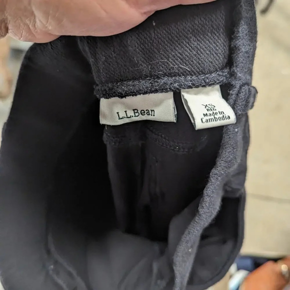 L. L. Bean Black Pants Leggings - XS - Picture 3 of 5